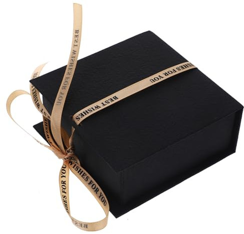 GREENADSCAPE Magnetische Geschenkverpackungsbox Mit Deckel Und Schleife Hochwertige Kleine Geschenkbox Für Valentinstag Weihnachten Hochzeiten Und Geburtstage Elegante Geschenkverpackung Für