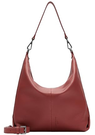 Liebeskind Berlin Damen-Umhängetasche „Paris M“ I Hobo Bag Damen aus Leder mit Schulter- und Crossbody-Riemen I Schultertasche, Hauptfach mit Reißverschluss, 2 Innenfächer I Shoulder Bag