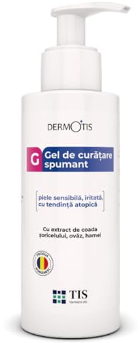 TIS Body Cleanser 300ml - Atopische, sehr trockene und empfindliche Haut | Schuppenflechte, atopische Dermatitis, Ekzem Hautpilz | schäumendes Gel Gesicht Körper Kopfhaut | Trockenheit Rötung Juckreiz