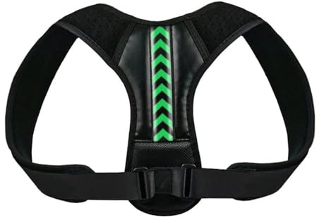 MEIION super forme correcteur de posture Correcteur de Posture pour Dos Support Dorsal avec Sangles Réglables Idéal pour Améliorer la Posture et Usage Quotidien