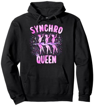 Reine Natation Artistique Cadeau Natation Synchronisée Femme Sweat à Capuche