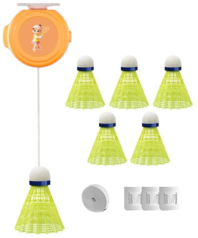 Badminton-Trainerset Badminton-Rebound-Trainer Badminton-Selbstlerngerät Badminton-Trainer Zum Selbstüben Badminton Solo-Ausrüstung Zum Üben Badminton-Trainingsgerät Für Das Solo-Rebound-Training
