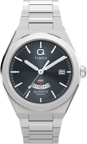 Timex Men's Q Continental Day and Date 39 mm Quartz Watch