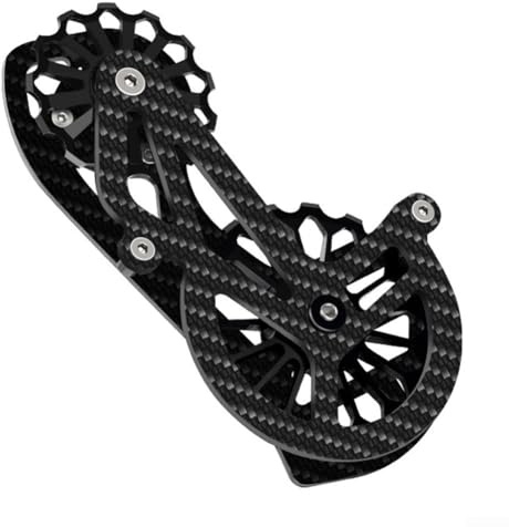 Hasaller Guida alla bicicletta ruote in fibra di carbonio guida bici ruote bici da strada ruota leggera in lega di alluminio puleggia posteriore puleggia bici da strada set ruote per 5800 6000 7000