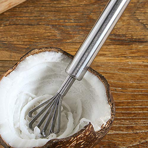 Grattoir à Noix de Coco en Acier Inoxydable, Outil de Cuisine Domestique, Accessoire de Raboteuse à Noix de Coco