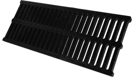 HOMSFOU Cubierta De Zanja De Drenaje Rectangular De Plástico Rejilla De Drenaje Exterior Para Cerca De Patio Granja De Alta Resistencia Para Uso Jardín