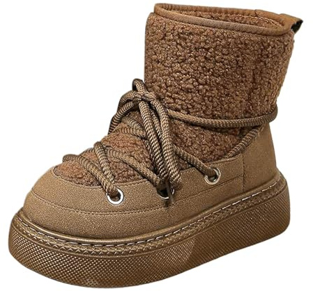 Botas Chelsea de ajuste ancho 2024 para invierno, grandes y gruesas, botas Chelsea ligeras, tacón de bloque, pasear al perro, caminar, mujer, cómoda plantilla acolchada, Brown, 39.5 EU