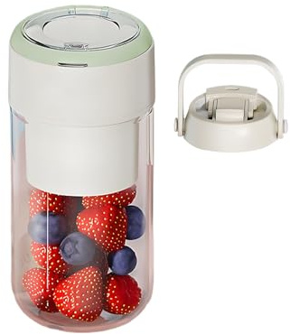 Frullatore Per Uso Personale,Pressa a Freddo USB Estrattore di Frutta,Frullatore da Viaggio per Frullati | Per Agrumi Limone Arancia Pera Cucina Casa Campeggio Ufficio Preparazione Cibo