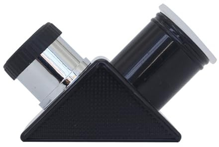 ZBIianxer Diagonaler Adapter 0, 965 Zoll 90-Grad Umkehrlinse Ersatzzubehör für astronomische Teleskope Refraktionskatadioptrische Adapterlinse Refraktives astronomisches Zubehör