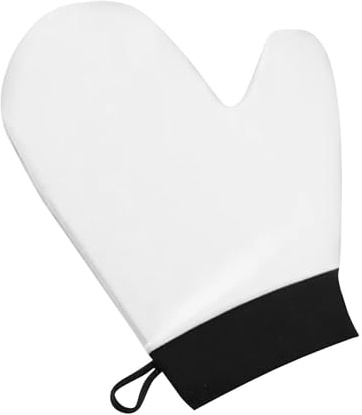 Guante aplicador de bronceado, guante de aplicación de bronceado, guante de protección solar de cuero artificial para mujeres, hombres, damas, madre, espalda, cara, cuerpo, piel, belleza