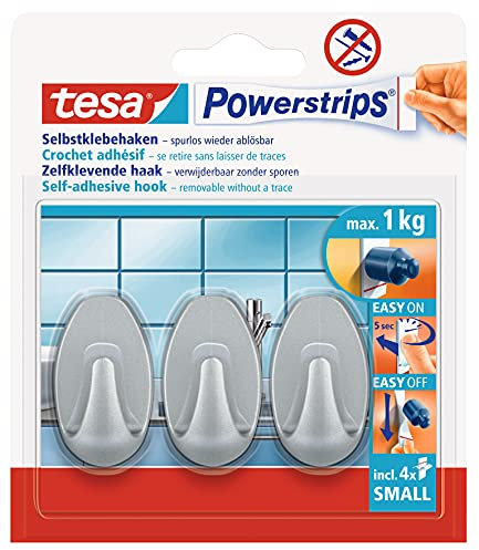 tesa Powerstrips Hooks Small OVAL