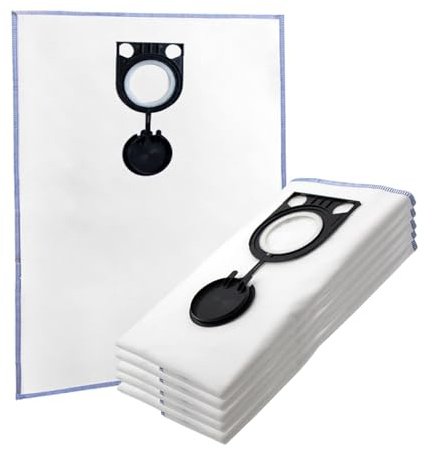 MisterVac | compatible vacuum cleaner bags, replacement bags, 5 pieces Metabo Allessauger ASR 25 L SC