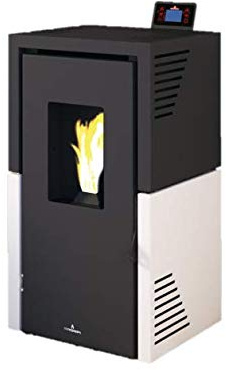 ESTUFA PELLET BRONPI MODELO TINA (MARFIL)