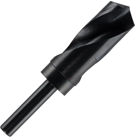 30mm HSS Reduziertem Schaft Bohrer (12.7mm / 1/2 Schaft) - Für Bohren Aluminium, Stahl, Holz, Kunststoff, Nicht-Eisen-Metalle - Schmiedebohrer/Metal Bohrer