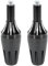 F FIERCE CYCLE 2pcs Black Motorcycle Universal Frame Slider Crash Protector M8