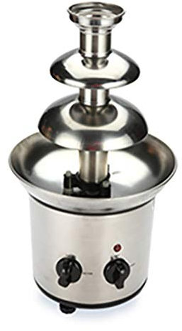 Fuente de chocolate, 3 niveles/4 niveles, máquina eléctrica de fusión de chocolate para fondue para el hogar, boda, cumpleaños, Navidad (3 niveles)