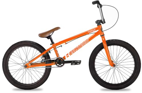 Eastern Bikes Lowdown 20-Zoll BMX-Fahrrad, Rahmen aus hochfestem Stahl (Orange & Chrom)