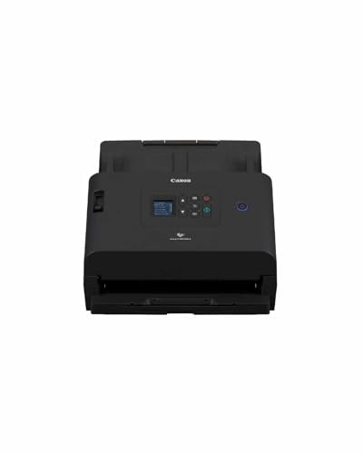 Canon Scanner per Documenti imageFORMULA DR-S250N | Scansione Senza Driver e Diretta | LAN Gigabit e USB 3.2 | Alimentatore da 60 Fogli | Fino a 50 Pagine al Minuto | Software CaptureOnTouch Canon