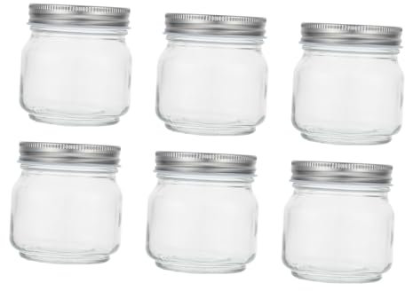 Alipis 6stücke Vorratsbehälter Mit Deckel Transparente Honig Und Marmeladengläser Für Frische Lebensmittel Wie Obstsalat Und Kimchi Mit Hervorragender Versiegelung Für Optimale