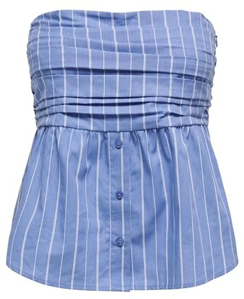 Onlesie Life Bandeau Top Ptm, Blue Bonnet, S