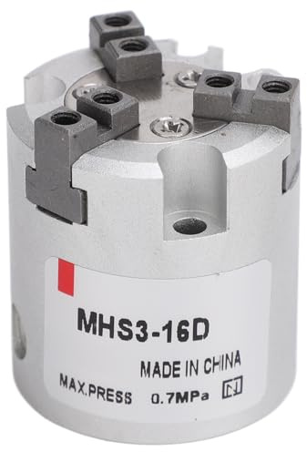 3 Claw Double Acting Pneumatischer Finger Zylinder, Starke Greif Kraft, Reibungsloser Auftritt, für Produktions Linien der Industriellen Automatisierung