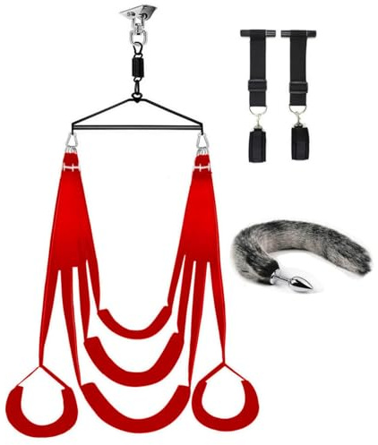 Cugzue Balançoire Hauteur réglable Selon Les Besoins,Swing3