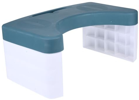 ZUNOXAZ Tabouret Wc PP Épaissi Antidérapant pour Adultes Ergonomique pour Salle de Bain Marche-pied Confortable et Améliore Expérience Toilette Quotidienne