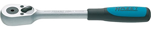 HAZET Umschaltknarre (5/16 Zoll Sechskantaufnahme, 30 Zähne, ideal für Bits) 2264-1, 5/16 Sechskantaufnahme für Bits