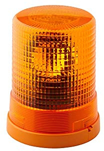 HELLA 2RL 004 958-101 Halogen Rundumleuchte - KL 700 - 12V - gelb (amber) | 2RL 004 958-101, Kl 700