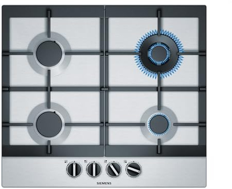 Siemens EC6A5HB90D iQ500 Kochfelder, 4 Heizelemente, 58.2 cm, Edelstahl