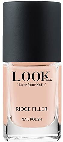 Veganer Nagellack RIDGE FILLER NP RF von Look To Go – 21-free, schnelltrocknend & langanhaltend, PETA approved, Made in Germany, 12 ml