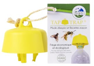 TerraNostra Trappola per vespe, trappola per freni, trappola mosca dei frutti, trappola per mosche degli ulivi Economica, consegnata con le ricette esche Tap Trap Trap Trap