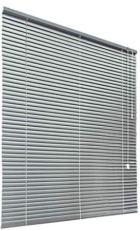 HSYLYM Aluminum Venetian Blinds (50 * 130cm, Grey)