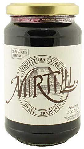 Trappiste Vitorchiano Confettura extra di Mirtilli 400gr.