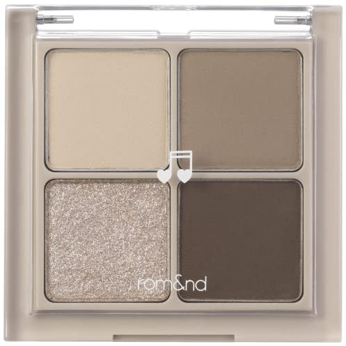 rom&nd Better Than Eyes ㅣKorean Makeup LidschattenpaletteㅣIntensives und langanhaltendes Finishㅣmatt und SchimmerndㅣWarm Neutralsㅣ6.5 g (03 DRY RAGRAS)