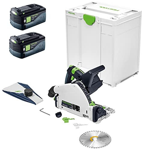 Festool Akku Tauchsäge Säge TSC 55 KEB-Basic + 2xAkku BP 18 Li 5,2 AS-ASI 577025