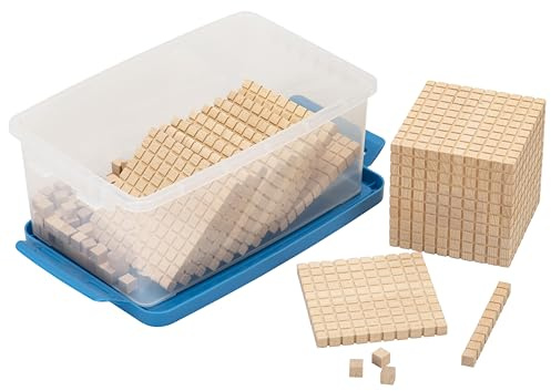 Betzold - Zehnersystemsatz aus Buche - Mathematik Grundschule Rechnen Zahlenraum 100