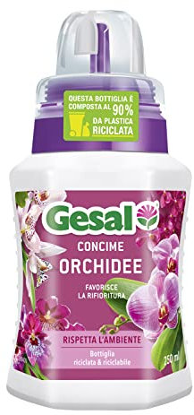 GESAL Concime Orchidee, Per Fioriture Abbondanti e Prolungate, 250 ml