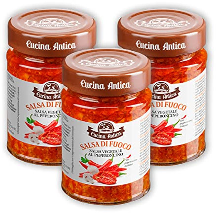 Cucina Antica - Sauce au Feu - 3 Pots de 190 g