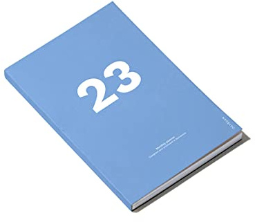 OD OCTÀGONDESIGN 2023 Monthly Planner Plus, ähnlich A5, Blau