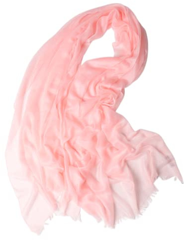 Prettystern Damen 100% Kaschmir feder-leicht Ring Pashmina Schal Abendkleid Stola aus hauch-dünn 200 garn Cashmere Fäden