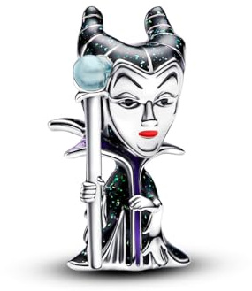 PANDORA Charm 793423C01 Maleficent cattivi
