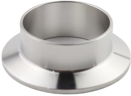 19 mm/25 mm/32 mm/38 mm/51 mm, 102 mm, 1,5 Zoll, 2 Zoll, 2,5 Zoll, 3 Zoll, 4 Zoll, SS304-Edelstahl-Sanitärrohrverschraubungen, Schweißhülse, Tri-Clamp-Homebrew-Flansch(22mm Ferrule 50.5)