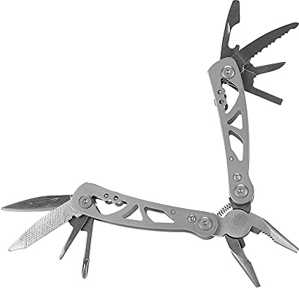 12 in 1 Multitool Pliers Mini Multitool Pliers Set Stainless Steel Multifunctional Tool Multi-Purpose Pocket Folding Pliers