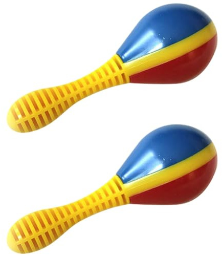 Bordhap C Maracas for Kids - 1 Pair of Maracitos, the First Instruments for Childrens