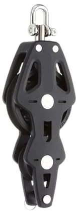 NSNYDNZ Pulley, Single Swivel Shackle 72mm 2 5/6 Single Swivel Shackle Fiddle Plain Bearing Block BP7220F