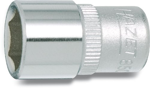 Hazet 850-14 Douille carré creux 6,3 mm/profil traction à 6 pans extérieurs Taille 14 longueur 25 mm