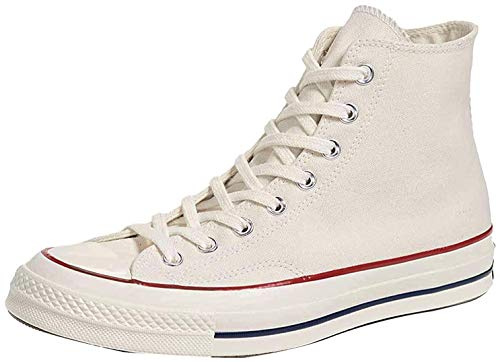 Converse Chuck Taylor 70 Hi, Sneakers Basses Mixte Adulte, Multicolore (Parchment/Garnet/Egret 247), 45 EU
