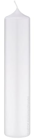 Kopschitz Kerzen Altarkerze Weiß 300 x Ø 80 mm, 1 Stück