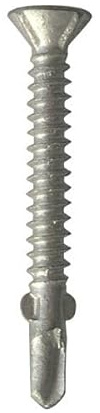 Wovar Vis autoforeuse à ailettes Galvanisé Torx - 4.8 x 38 mm - Torx 25 - Boîte de 200 pièces